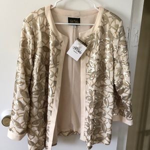 Jacket, sequin sz 1X